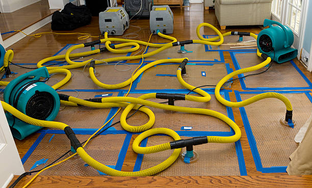 Professional Crawl Space Water Removal technician working in Hondo, TX